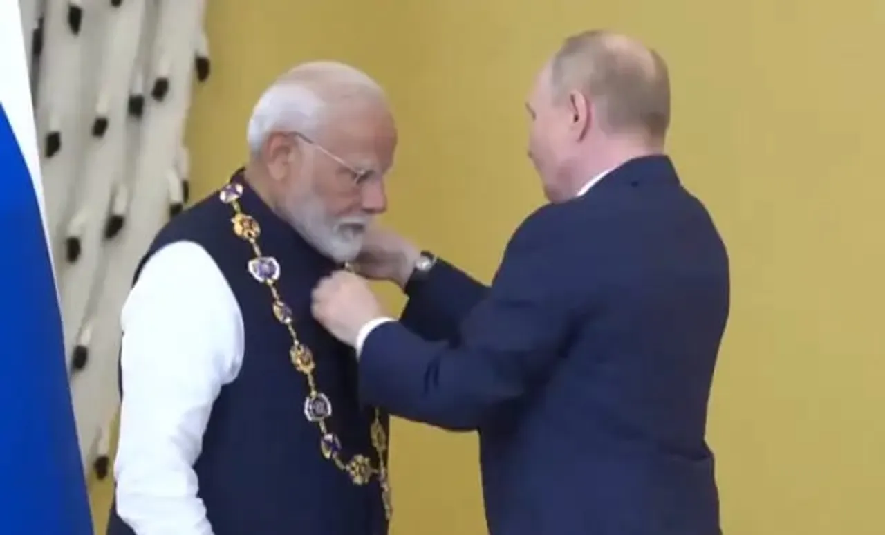 Putin Confers PM Modi With Russia's Highest Civilian Honour